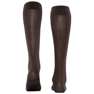 Falke Brown Cotton Touch Knee High Socks