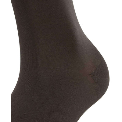 Falke Brown Cotton Touch Knee High Socks