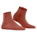 Falke Brown Cotton Touch Short Socks