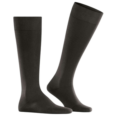 Falke Brown Energizing Cotton Knee High Socks
