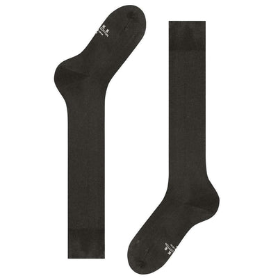 Falke Brown Energizing Cotton Knee High Socks