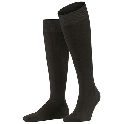 Falke Brown Energizing Wool Knee High Socks