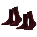 Falke Brown Happy 2-Pack Socks