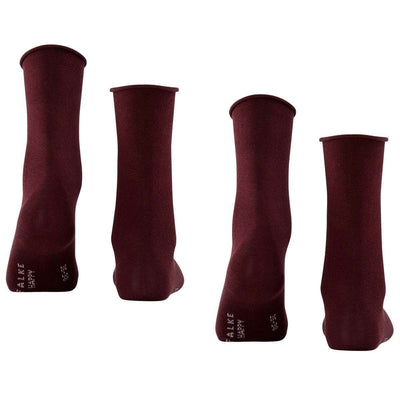 Falke Brown Happy 2-Pack Socks