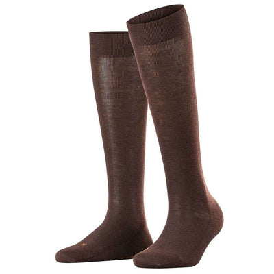 Falke Brown Sensitive London Knee High Socks