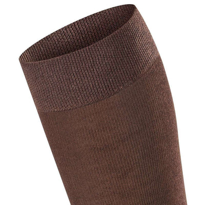 Falke Brown Sensitive London Knee High Socks