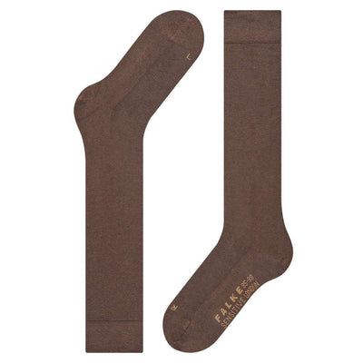 Falke Brown Sensitive London Knee High Socks