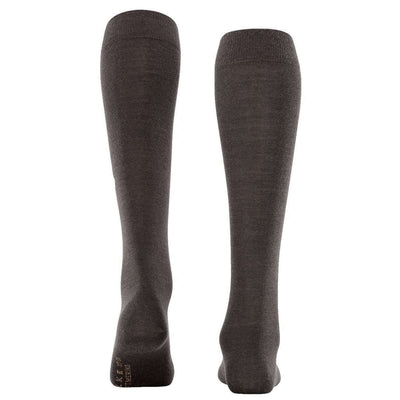 Falke Brown Softmerino Knee High Socks