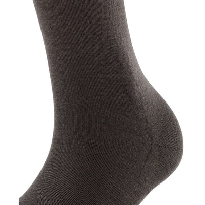 Falke Brown Softmerino Knee High Socks