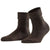Falke Brown Striggings Rib Socks