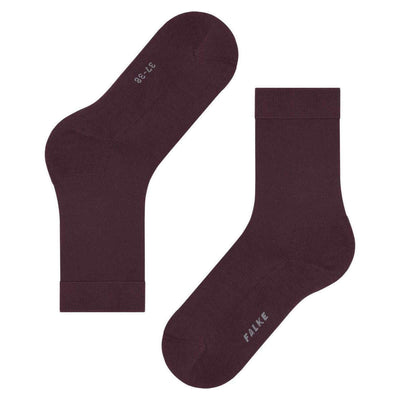 Falke Burgundy Climawool Socks