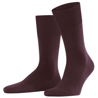 Falke Burgundy Climawool Socks