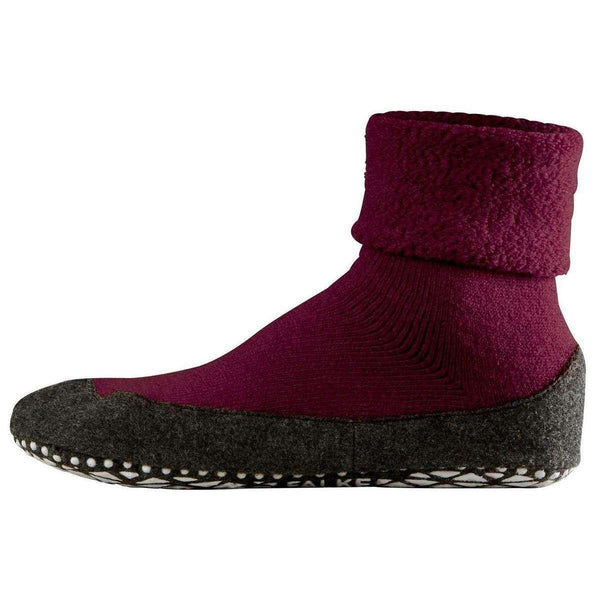 Falke Burgundy Cosyshoe Slipper Socks