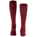 Falke Burgundy Cotton Touch Knee-High Socks