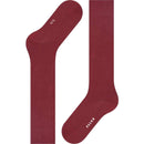 Falke Burgundy Cotton Touch Knee-High Socks