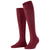 Falke Burgundy Cotton Touch Knee High Socks
