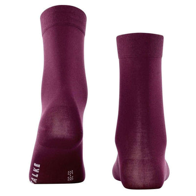 Falke Burgundy Cotton Touch Socks