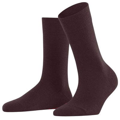 Falke Burgundy Sensitive Berlin Socks