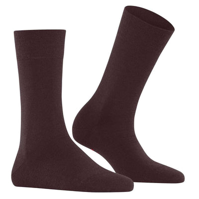 Falke Burgundy Sensitive Berlin Socks