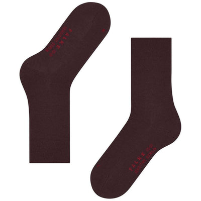 Falke Burgundy Sensitive Berlin Socks