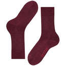 Falke Burgundy Sensitive Berlin Socks