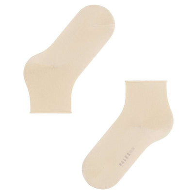 Falke Cream Cotton Touch Short Socks