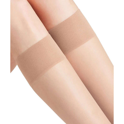 Falke Cream Pure Matt 20 Denier Knee High Stockings