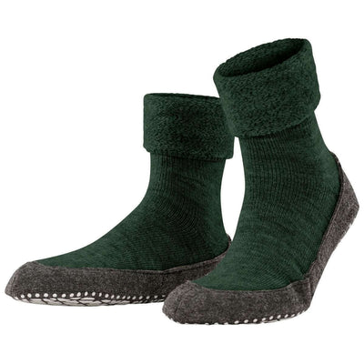 Falke Green Cosyshoe Slipper Socks