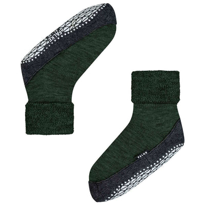 Falke Green Cosyshoe Slipper Socks