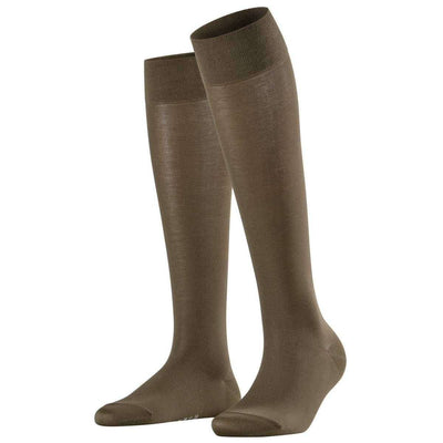 Falke Green Cotton Touch Knee High Socks