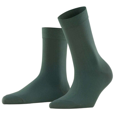 Falke Green Cotton Touch Socks