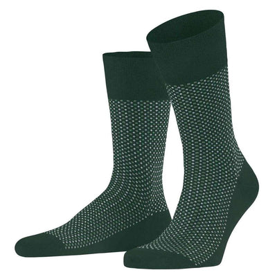 Falke Green Uptown Tie Socks