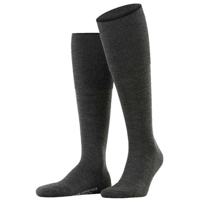 Falke Grey Airport Plus Knee-High Socks