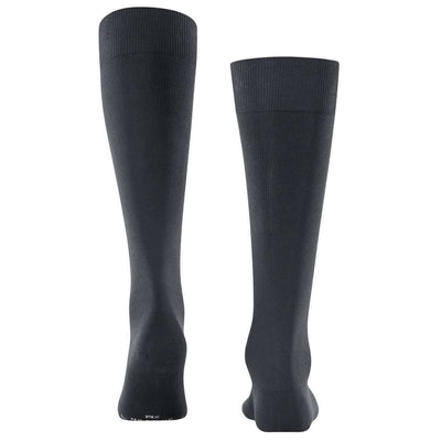 Falke Grey Energizing Cotton Knee High Socks