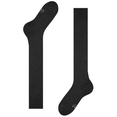 Falke Grey Energizing Wool Knee High Socks