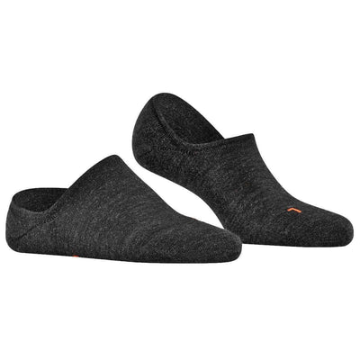 Falke Grey Keep Warm No Show Socks