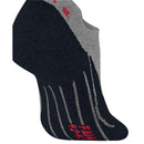 Falke Grey RU3 Comfort No Show Socks