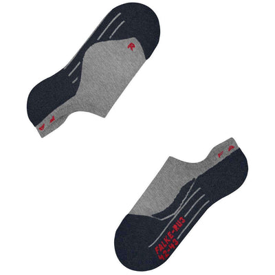 Falke Grey RU3 Comfort No Show Socks