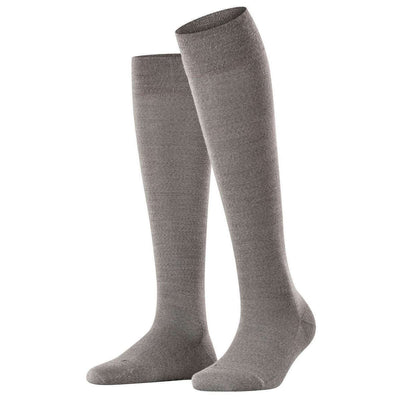 Falke Grey Sensitive Berlin Knee High Socks