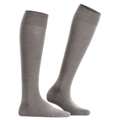 Falke Grey Sensitive Berlin Knee High Socks