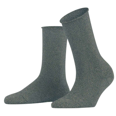 Falke Grey Shiny Socks