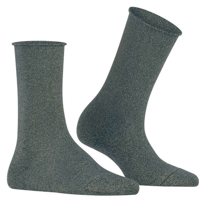 Falke Grey Shiny Socks