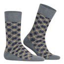 Falke Grey Smart Check Socks