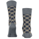 Falke Grey Smart Check Socks