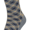 Falke Grey Smart Check Socks