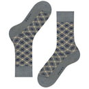 Falke Grey Smart Check Socks