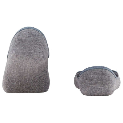 Falke Grey Step High Cut No Show Socks