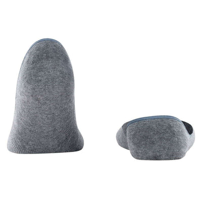 Falke Grey Step Medium Cut No Show Box Socks