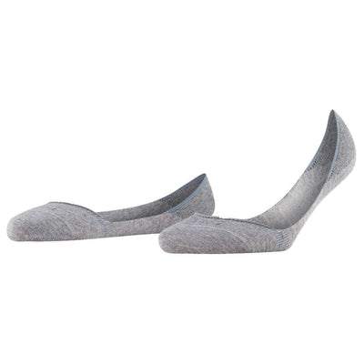 Falke Grey Step Medium Cut No Show Socks