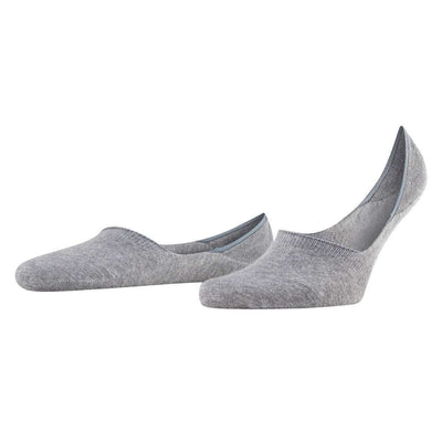 Falke Grey Step Medium Cut No Show Socks